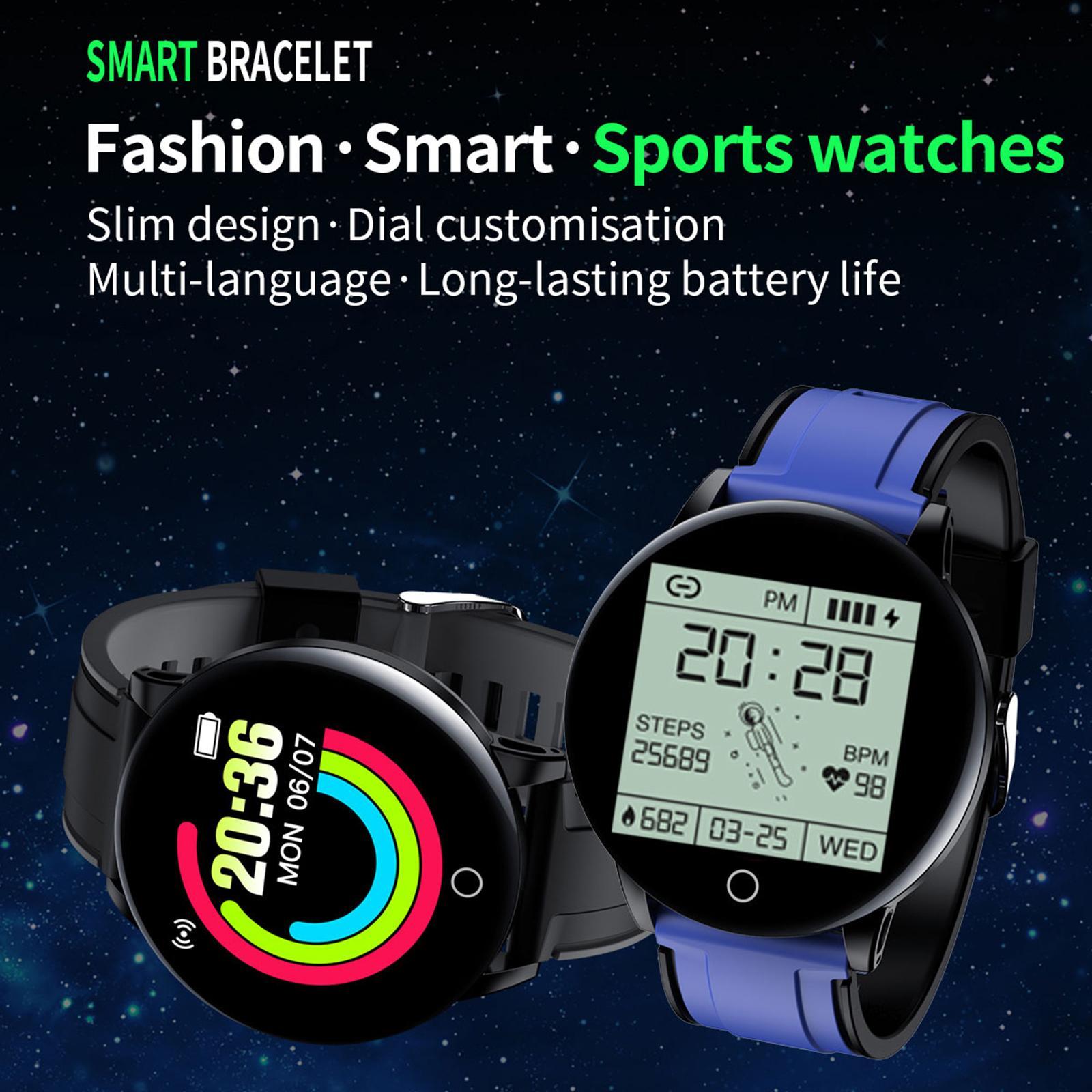 Smart Watch Bluetooth Camera Remote Control  Counter Men Women