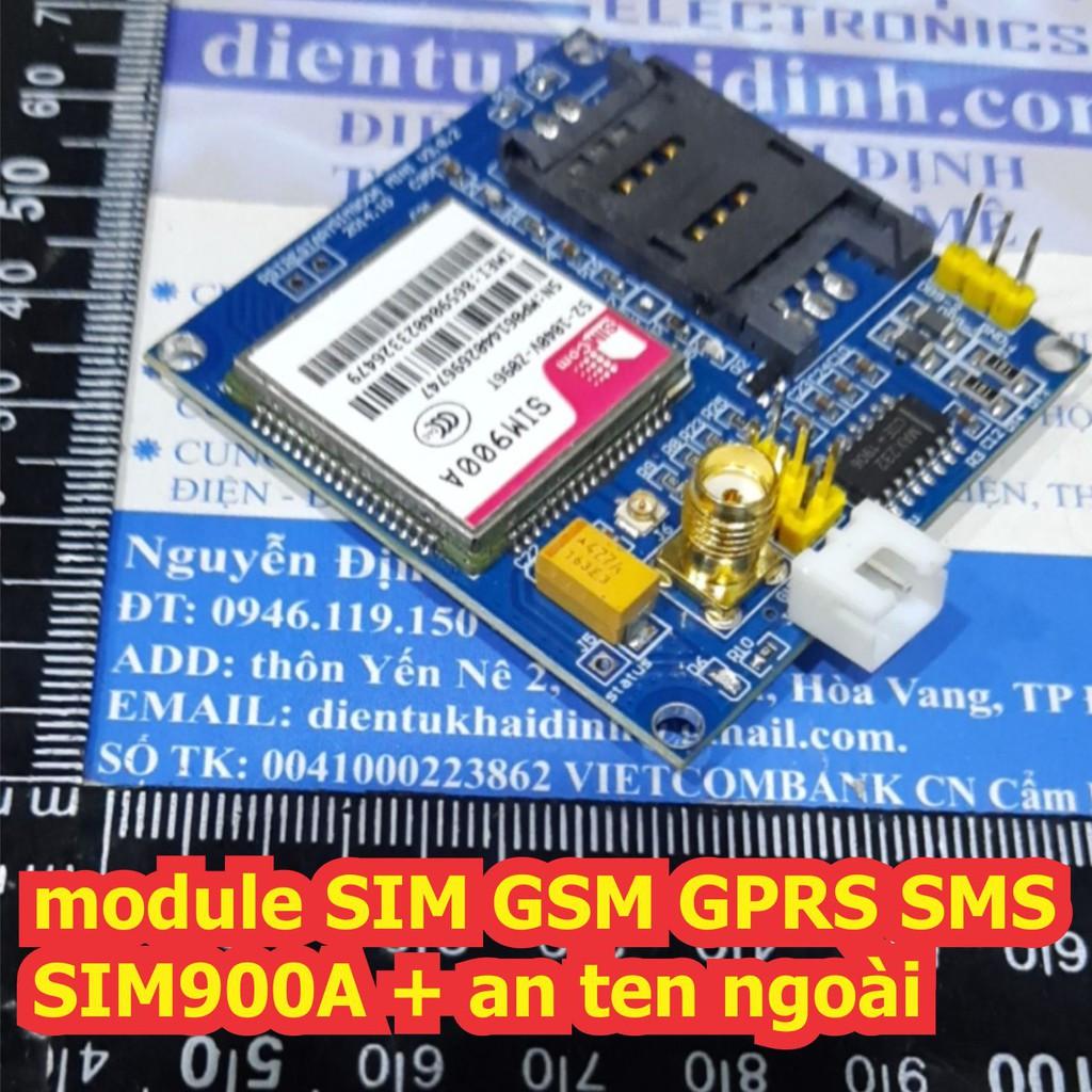 module SIM GSM GPRS SMS SIM900A + an ten ngoài kde6963