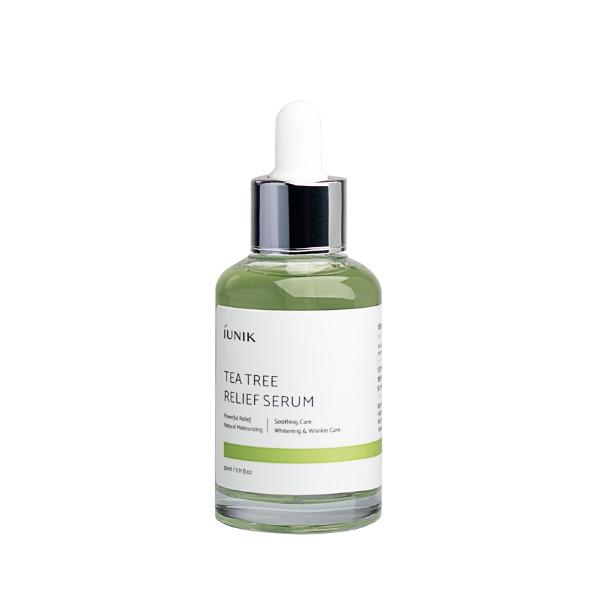 Tinh Chất Giảm Mụn iUNIK Tea Tree Relief Serum (50ml)