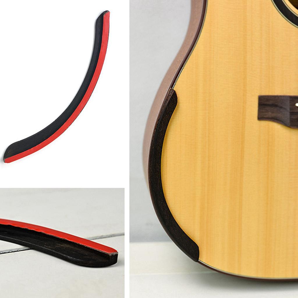 40/ 41 inch Acoustic Guitar Pickguard Guitar Arm Rest Guitar Decoration Parts Rosewood