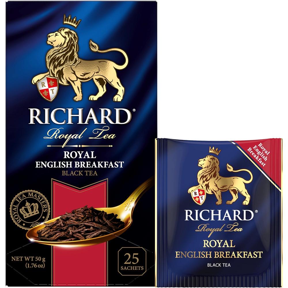 Trà Đen Túi Lọc Thượng Hạng Hiệu Richard Royal English Breakfast - Tea Richard Royal English Breakfast