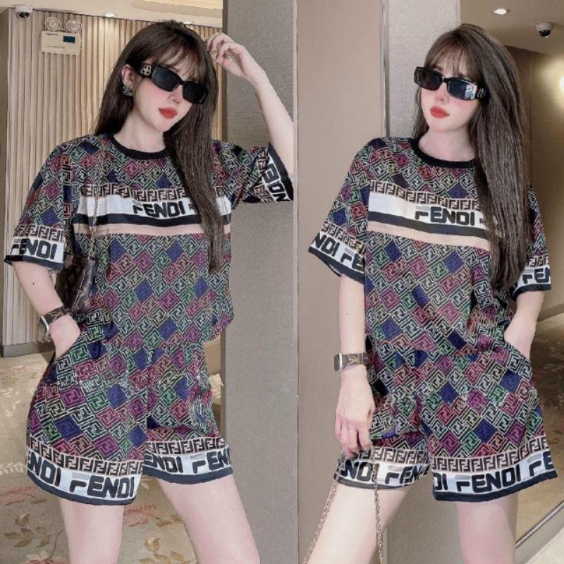 SÉT BỘ THỂ THAO Form RỘNG PHỐI HỌA TIẾT