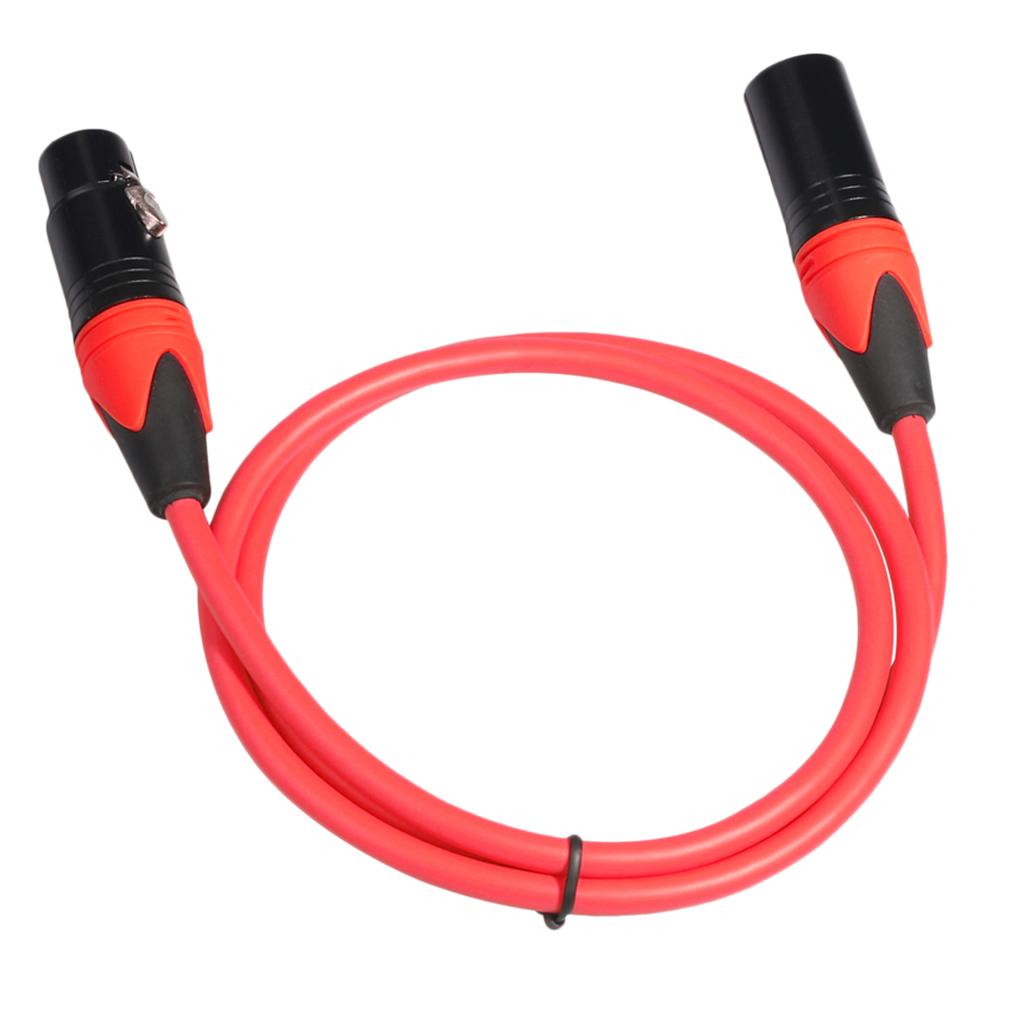 XLR Male to Female Microphone Cable 3.3ft-16.4ft, 5 Colors 4 Sizes for Choose