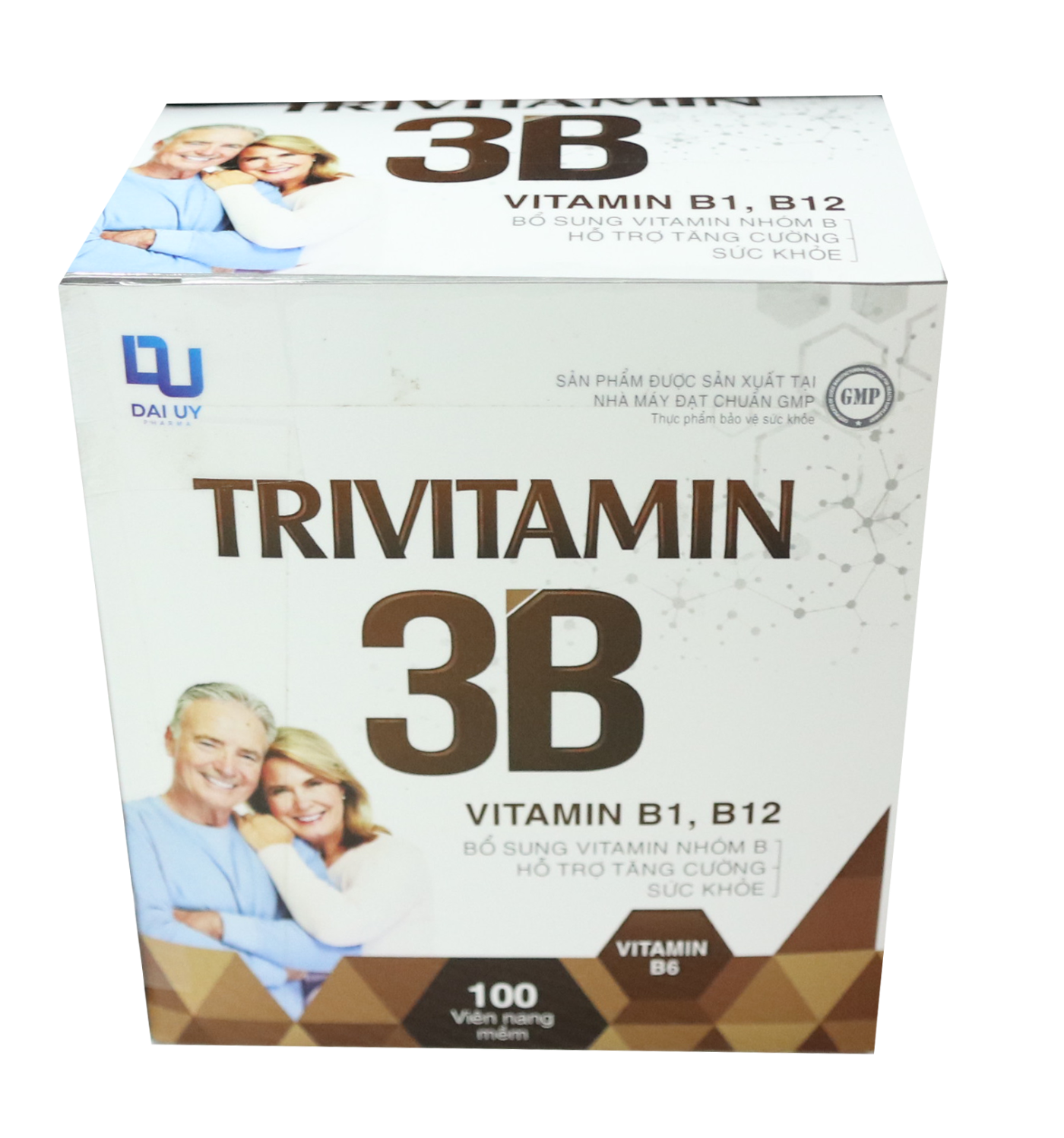 Vitamin B tổng hợp Đại Uy - TriVitamin 3B (Hộp 100 viên nang mềm)
