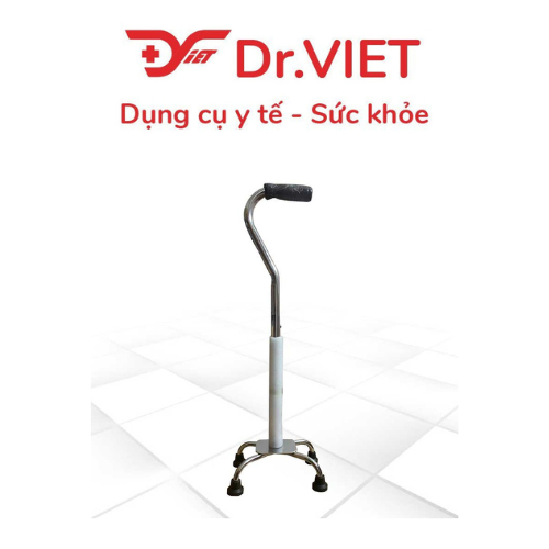 GẬY CHỐNG 4 CHÂN INOX DCG01 – ĐỨC CƯỜNG (Phân loại CONG)