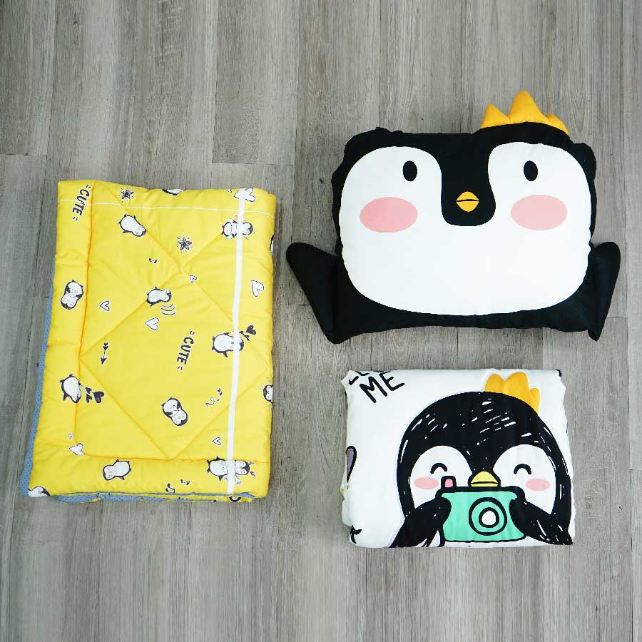 Gối Em Bé Penguin K-Bedding