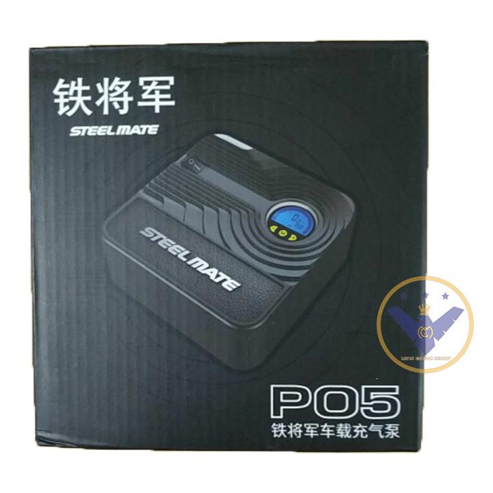 Bơm lốp ô tô mini tự động Steel Mate P05 - bơm lốp mini