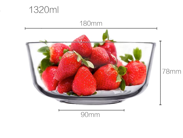 Tô thủy tinh trơn UG349