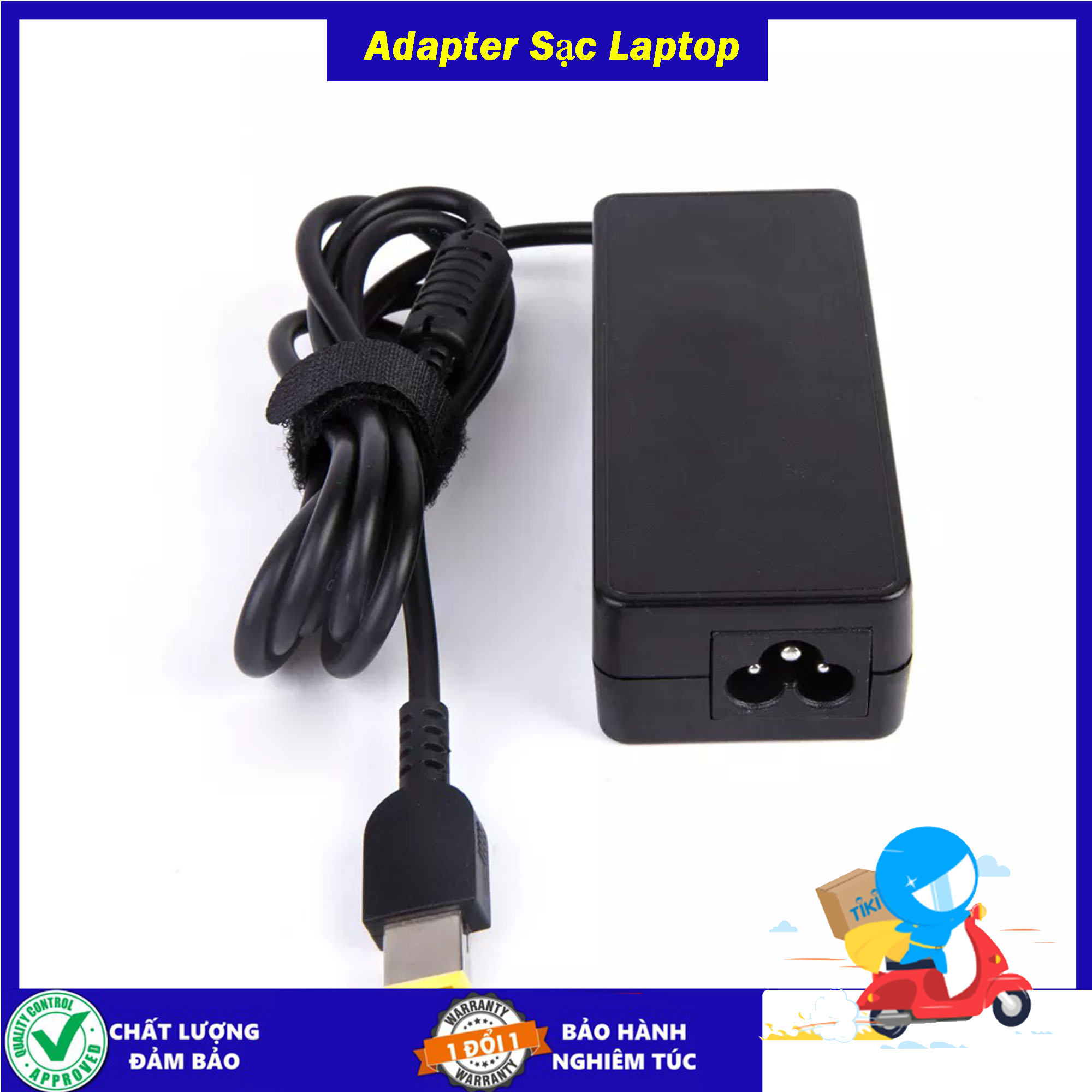 Sạc cho Laptop Lenovo - Sạc Zin 20V 2.25a 3.25a - công suất 45w/65w - Chân USB - Tặng kèm dây nguồn - Hàng Chính Hãng Zin New Seal