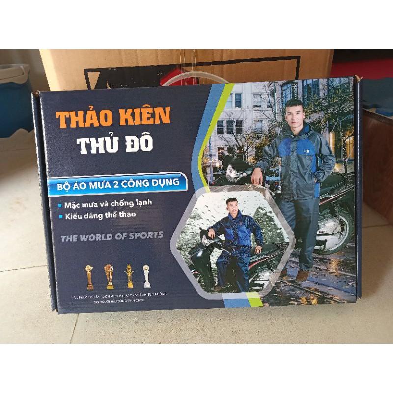 Bộ Quần Áo Mưa Vải Dù 2 Lớp Chống Thấm ,Chống Rét