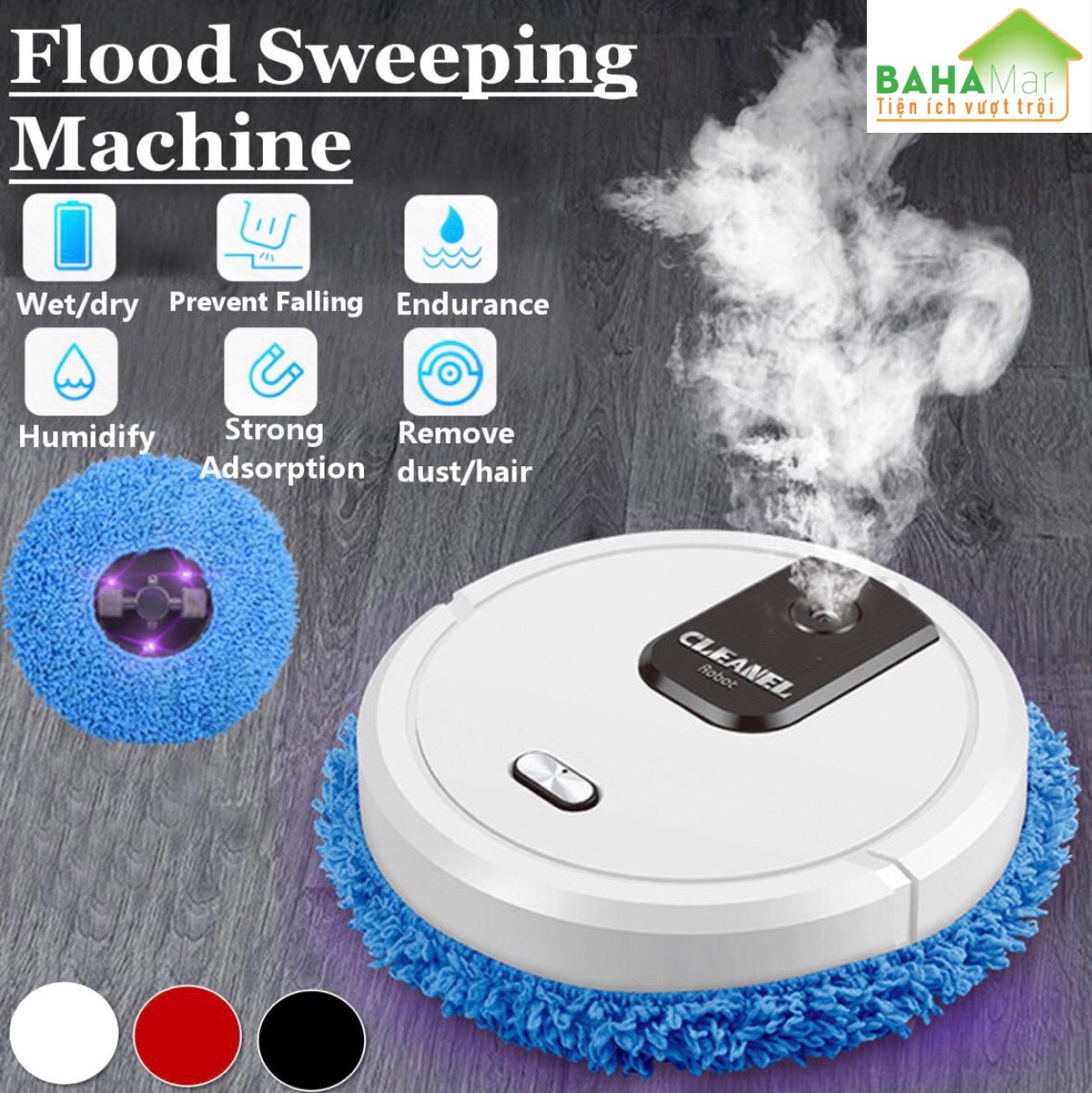 ROBOT THÔNG MINH ĐA NĂNG TỰ ĐỘNG 3 TRONG 1 "BAHAMAR"