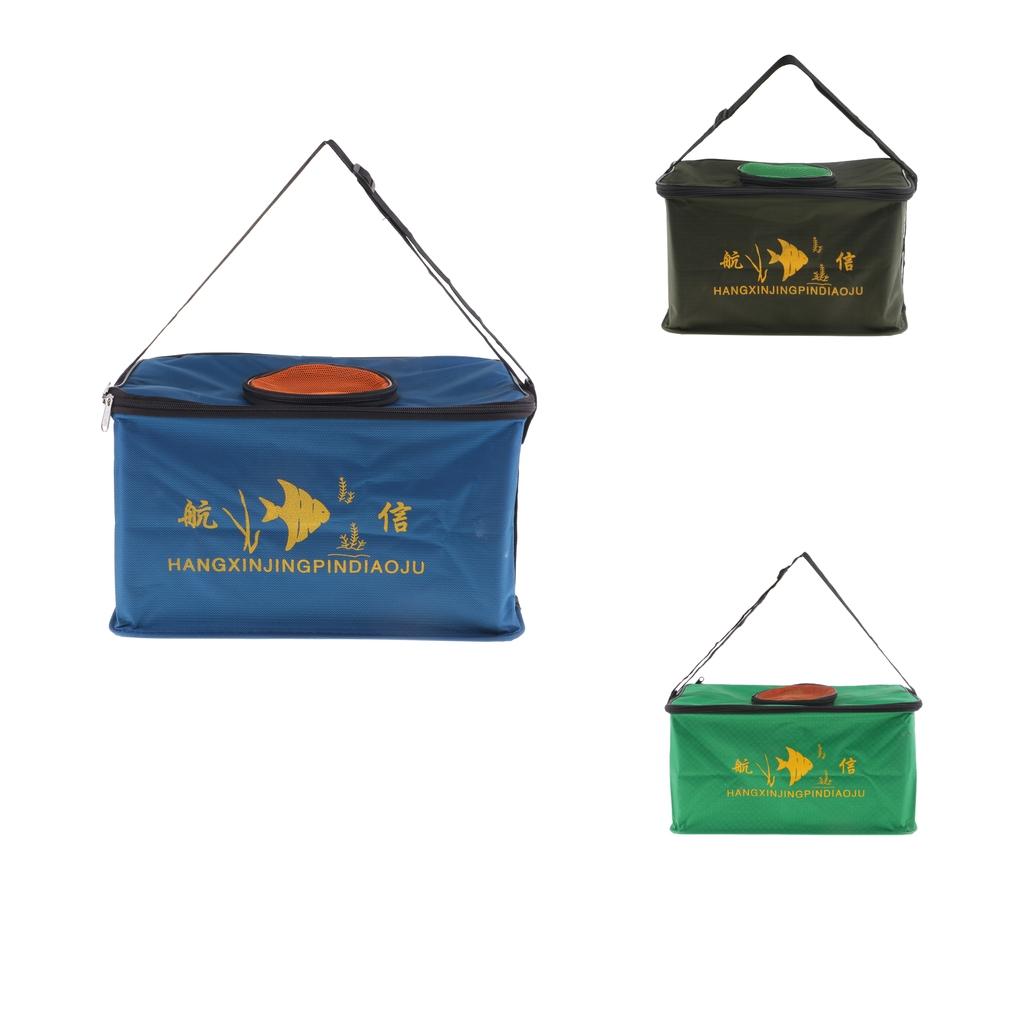 Collapsible Folding Fishing Bucket Outdoor Camping Fish Water Bucket S