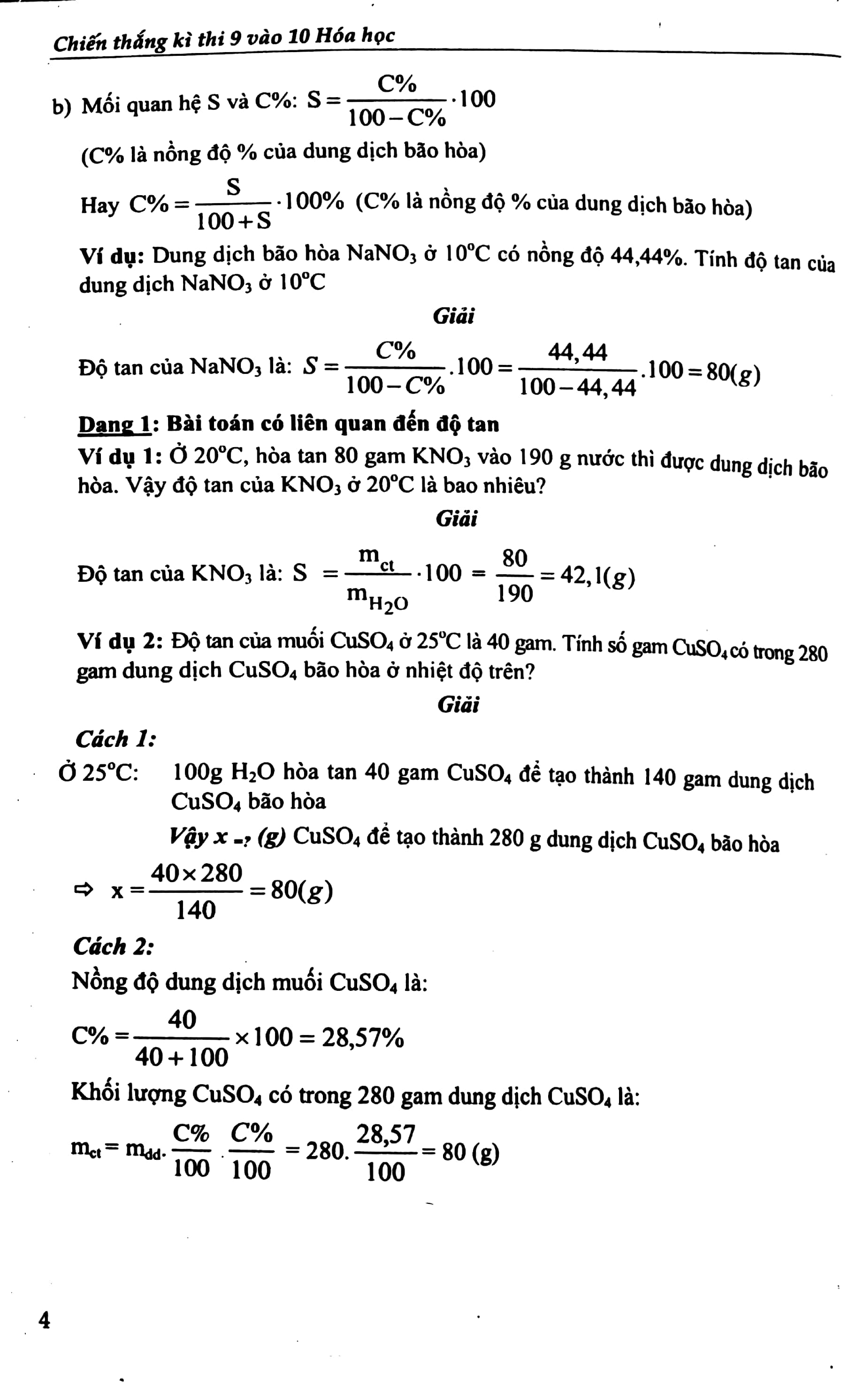 Chiến Thắng Kì Thi 9 Vào 10 Hóa Học