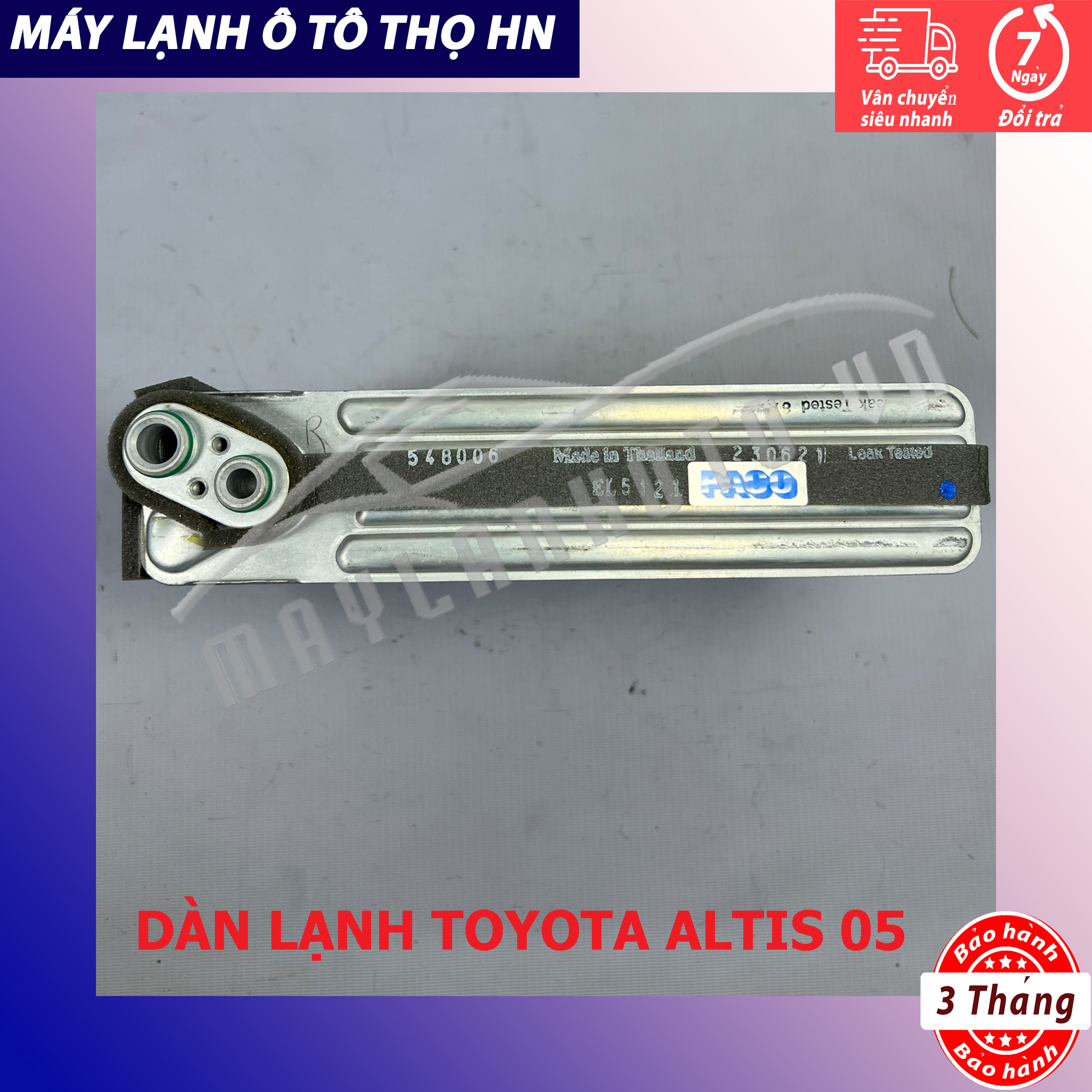 Dàn lạnh Toyota Corolla Altis 2003 2004 2005 2006 2007 Hàng xịn Thái Lan 03 04 05 06 07