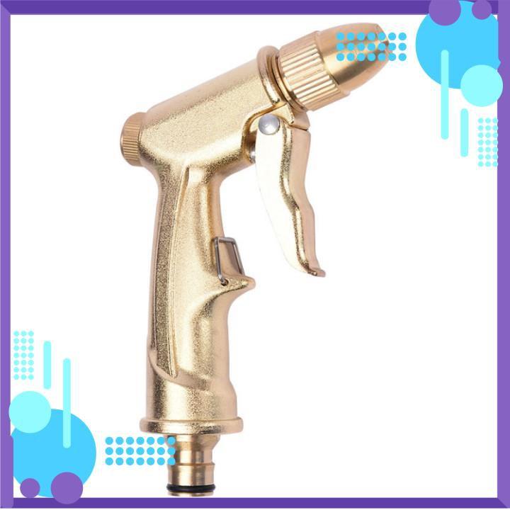 Vòi Xịt Nước️ Bộ dây vòi xịt nước rửa xe, tưới cây , tăng áp 3 lần, loại 20m 206701-1 đầu đồng, cút, nối đen