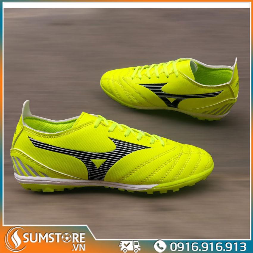 Winbro Giày Đá Banh TF Mizuno Xanh Chuối 2023 (Đã May Full Đế) - Giày Thể Thao Nam Nữ Rẻ Đẹp Mới Nhất