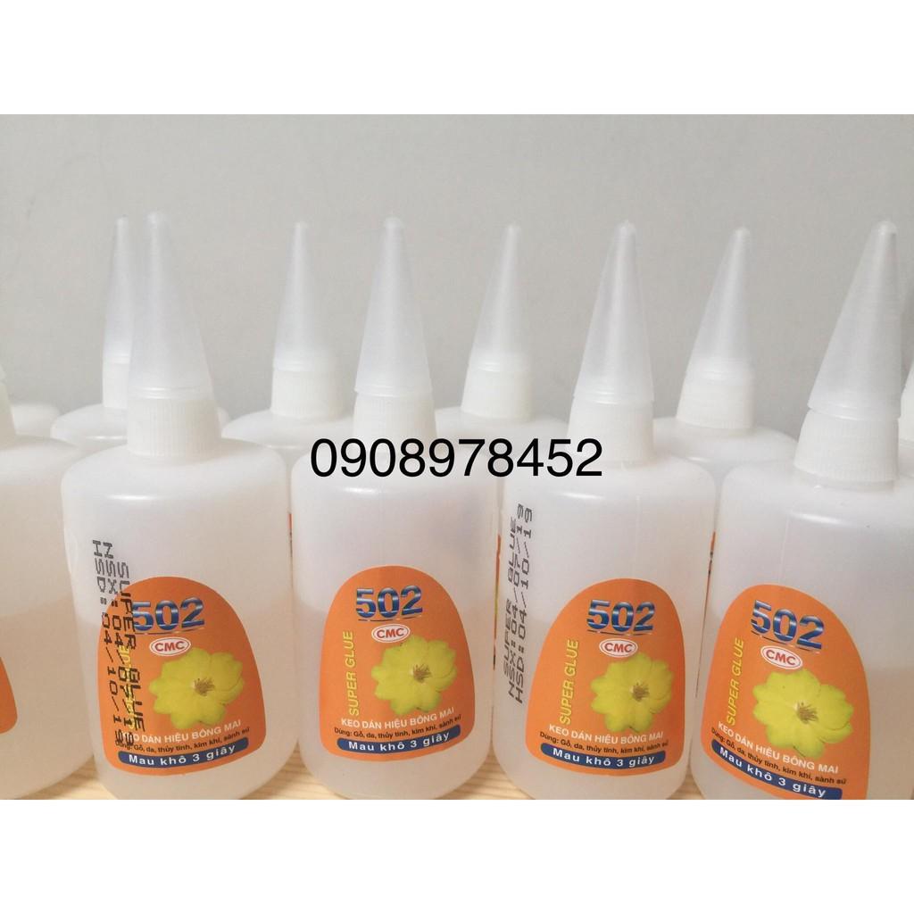 50 BÌNH Keo 502 FULL 80GR