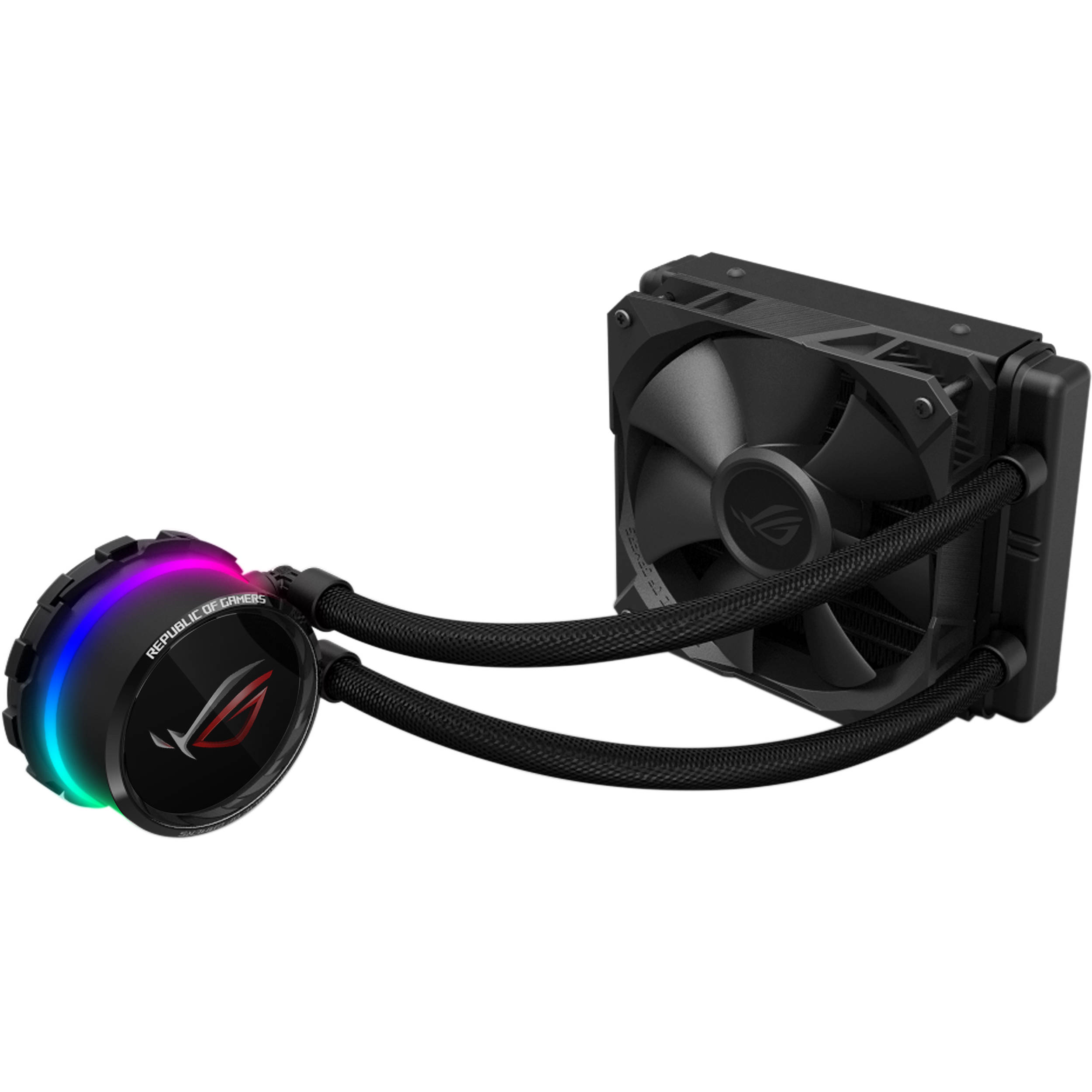 Tản nhiệt nước CPU ASUS ROG RYUO 120 Aura Sync RGB - Hàng Chính Hãng