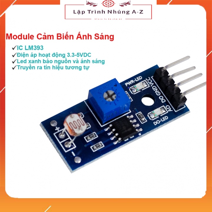 [Lập Trình Nhúng A-Z][157] Module Cảm Biến Ánh Sáng