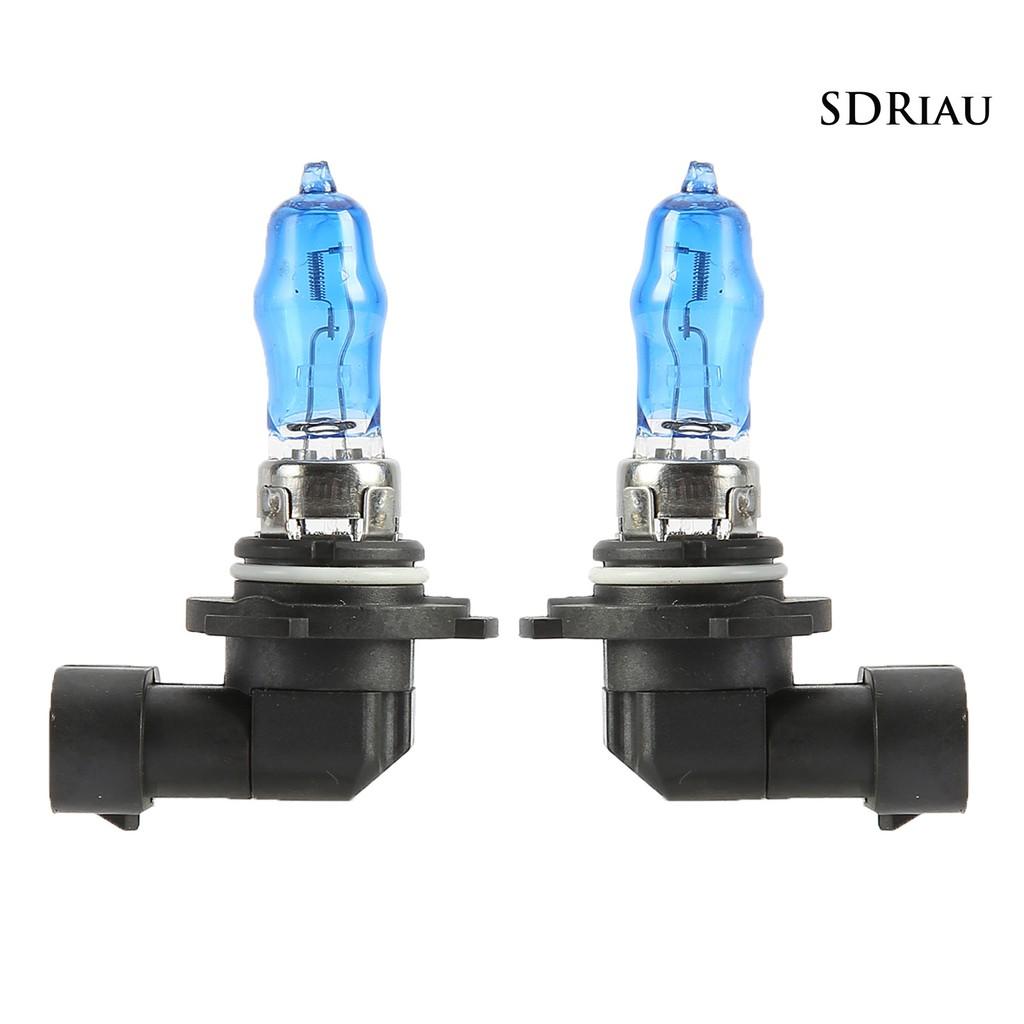2 Bóng Đèn Halogen 9005 12v 100w 6000k Siêu Sáng Cho Xe Hơi Xe Tải