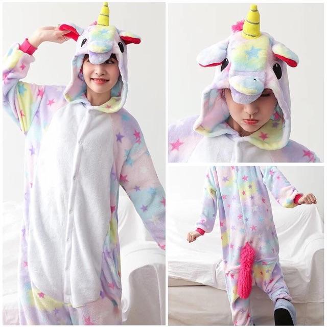 Bộ Đồ Thú Unicorn Star - Bộ đồ thú Unicorn Sao Người lớn