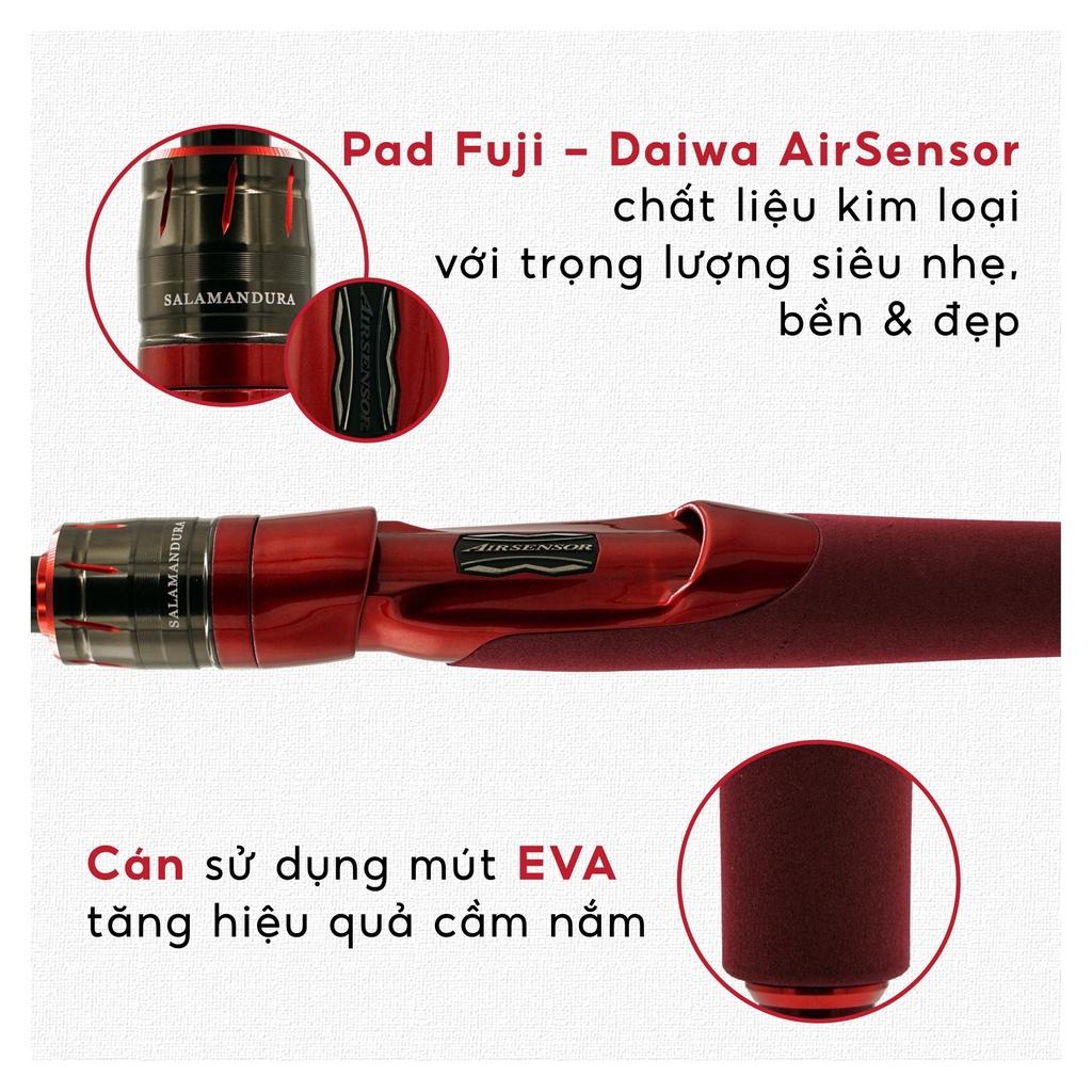 CẦN CÂU LURE DAIWA SALAMANDURA (MÁY ĐỨNG / MÁY NGANG