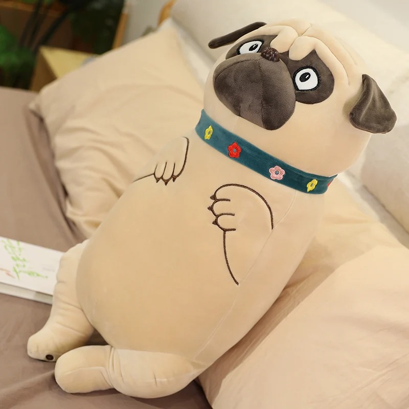 Thú nhồi bông chó Pull mặt xệ dáng đứng - Size 90cm - Quà tặng gấu bông chó pull đáng yêu.