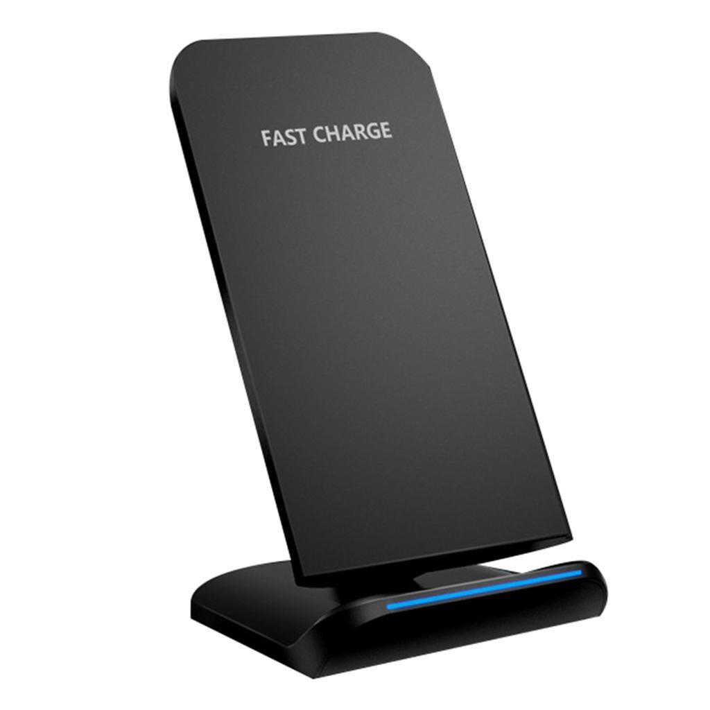 Portable 2Coils Wireless Charger Fast Charging Mount 10W for  Xs