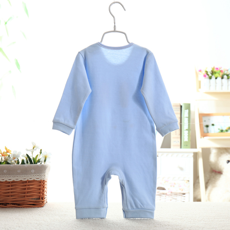 Áo liền quần cho bé cotton thun thoáng mát hình mặt cười đáng yêu 112