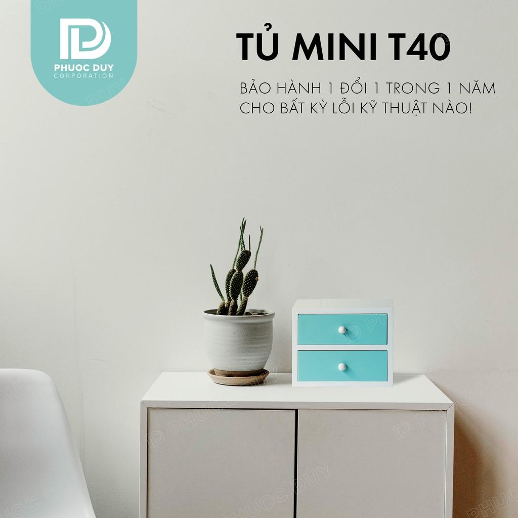 Tủ mini để bàn đa năng - Tủ nữ trang mỹ phẩm T40