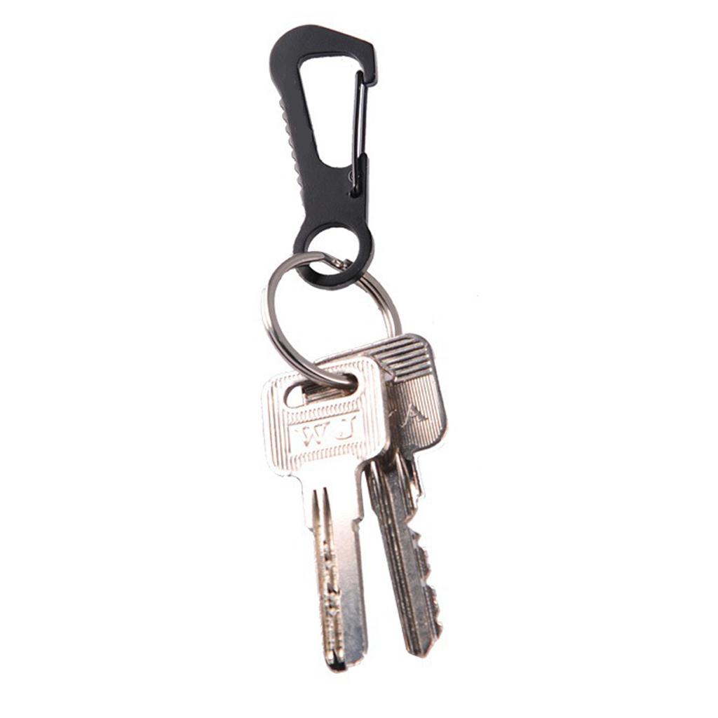 Multifunctional Pocket Spring Clip Carabiner Keychain Keyring Tool