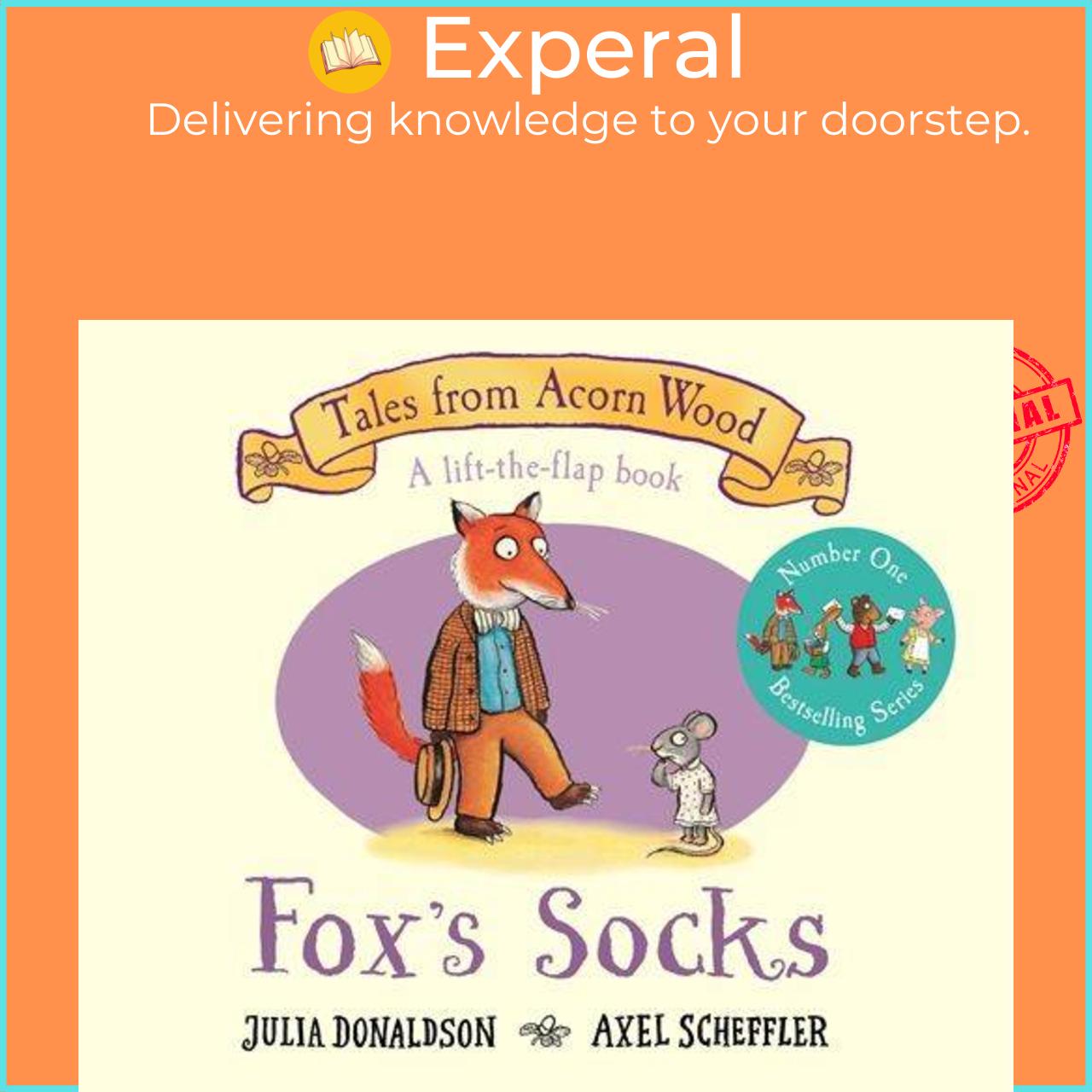 Sách - Fox's Socks - A Lift-the-flap Story by Julia Donaldson (UK edition, boardbook)
