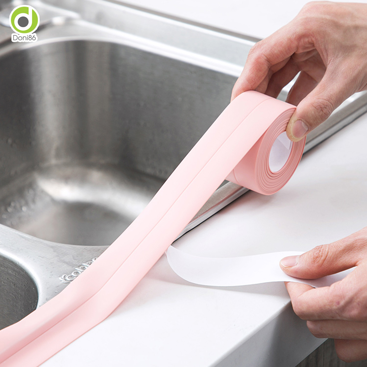 Băng keo chống thấm nước, nấm mốc bám vào dùng dán kẽ hở bếp, chậu rửa chén, nhà vệ sinh - DOPK152