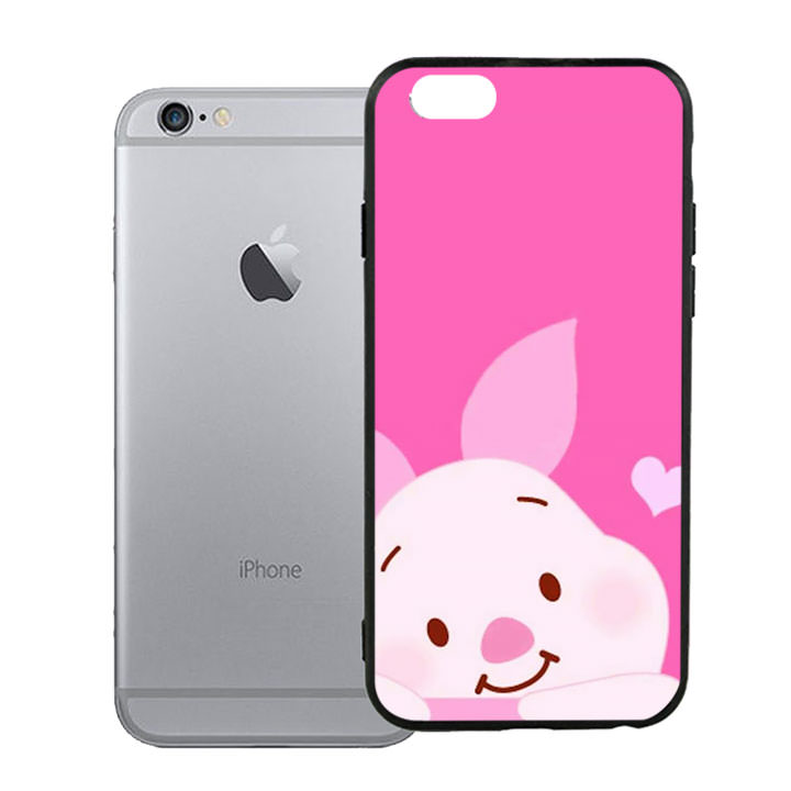 Ốp lưng viền TPU cho điện thoại Iphone 6 Plus/6s Plus - Pig 11