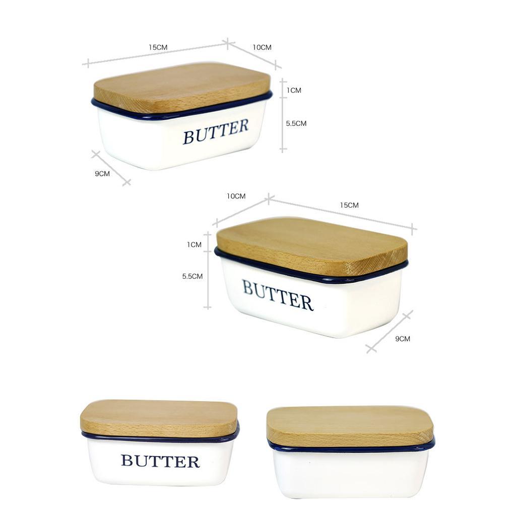 Butter Dish with Lid Freshness Multifunctional Storage for Counter Butter