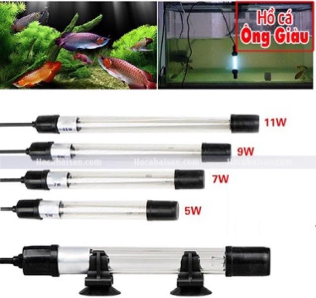 Đèn UV Đủ Size Diệt Tảo Diệt Khuẩn Cho Bể Cá Sterilization King