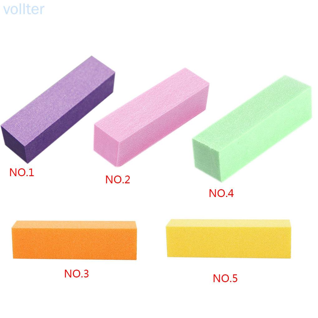 Set 10 xốp dũa móng tay tiện lợi