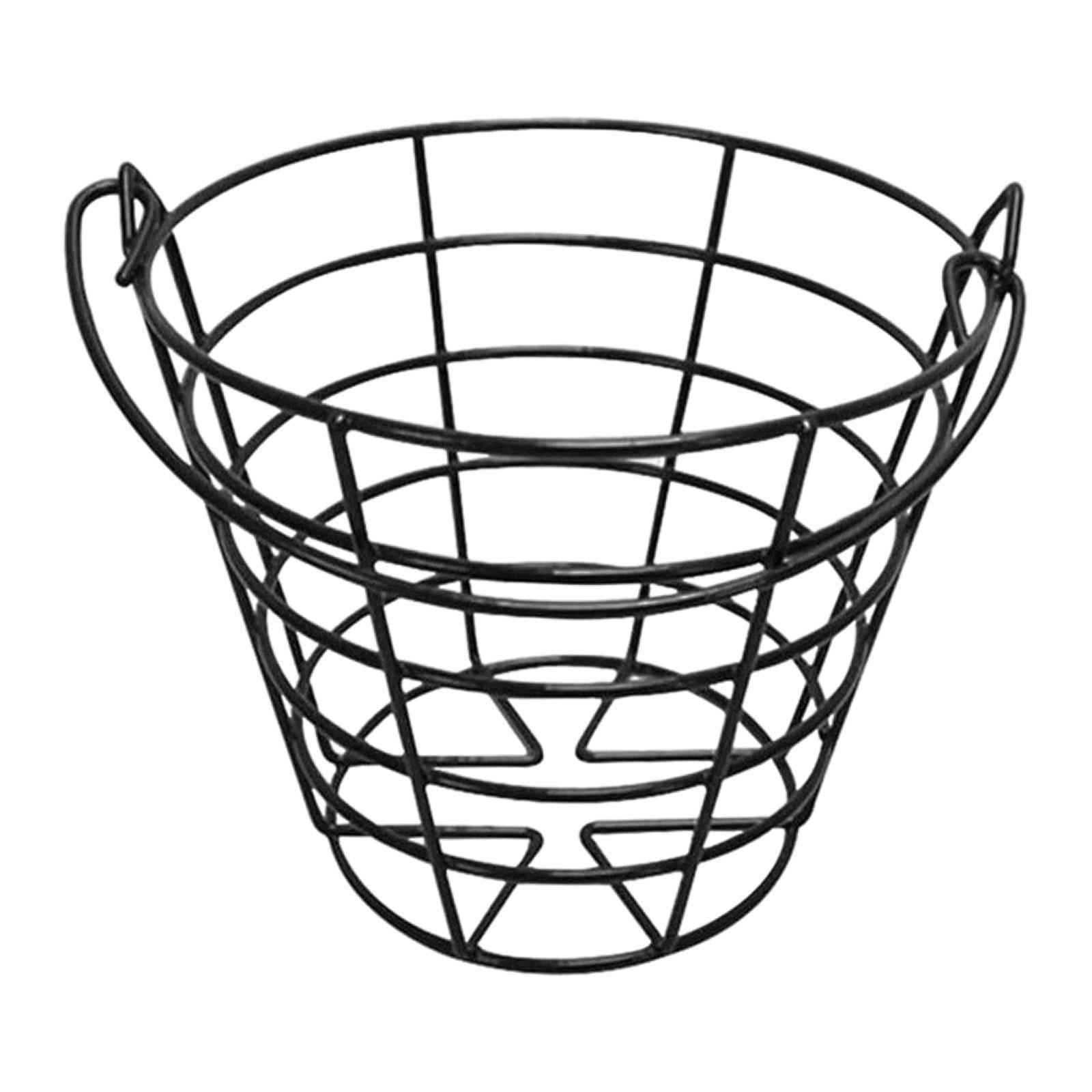 Ball Basket Golf Range Bucket Storage Organizer Holds 25 Balls