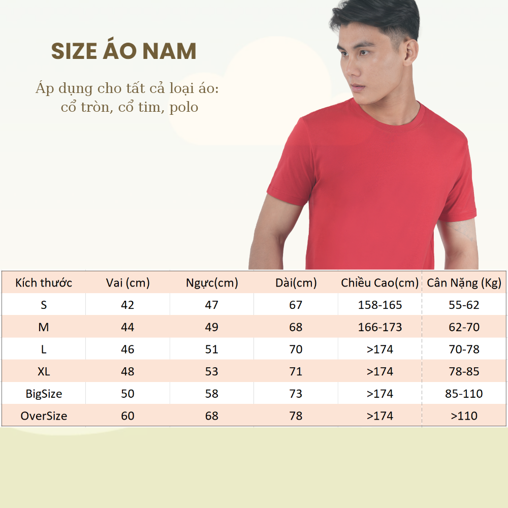 Hình ảnh Áo Thun T-shirt Nam Cổ Tròn TRẮNG, ĐEN 100% Cotton Cao Cấp, Trẻ Trung, Thanh Lịch - Gold Rhino