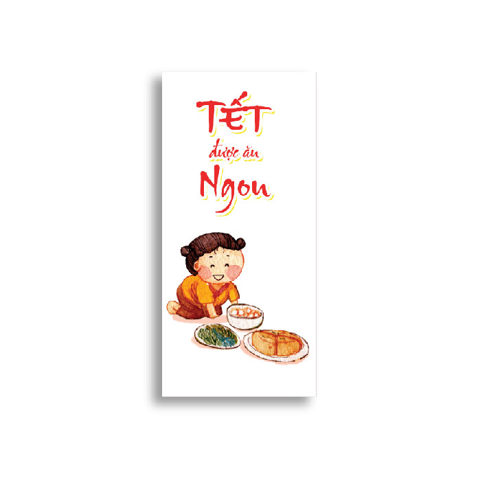 Combo Lì xì tết đến Maisencards (5 cái) Mẫu ngãu nhiên