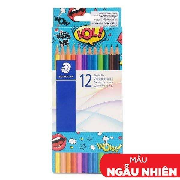 Hộp 12 Bút Chì Màu 175 - Staedtler COC12 (Mẫu Bao Bì Giao Ngẫu Nhiên)