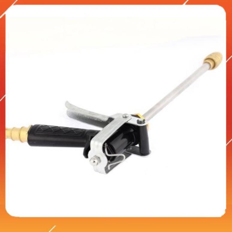 Bộ dây vòi xịt bơm nước tưới rửa , tăng áp 3 lần, loại 15m 206318 đầu đồng,cút đồng+ mở chai