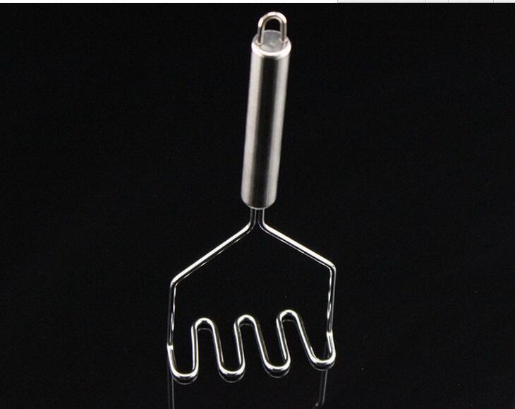 Puree Press, báo chí tiềm năng thủ công chuyên nghiệp, máy xay trái cây và rau trong thép không gỉ được đánh bóng bằng gương và liền mạch, với tay cầm silicon và không trượt và dễ nắm bắt
