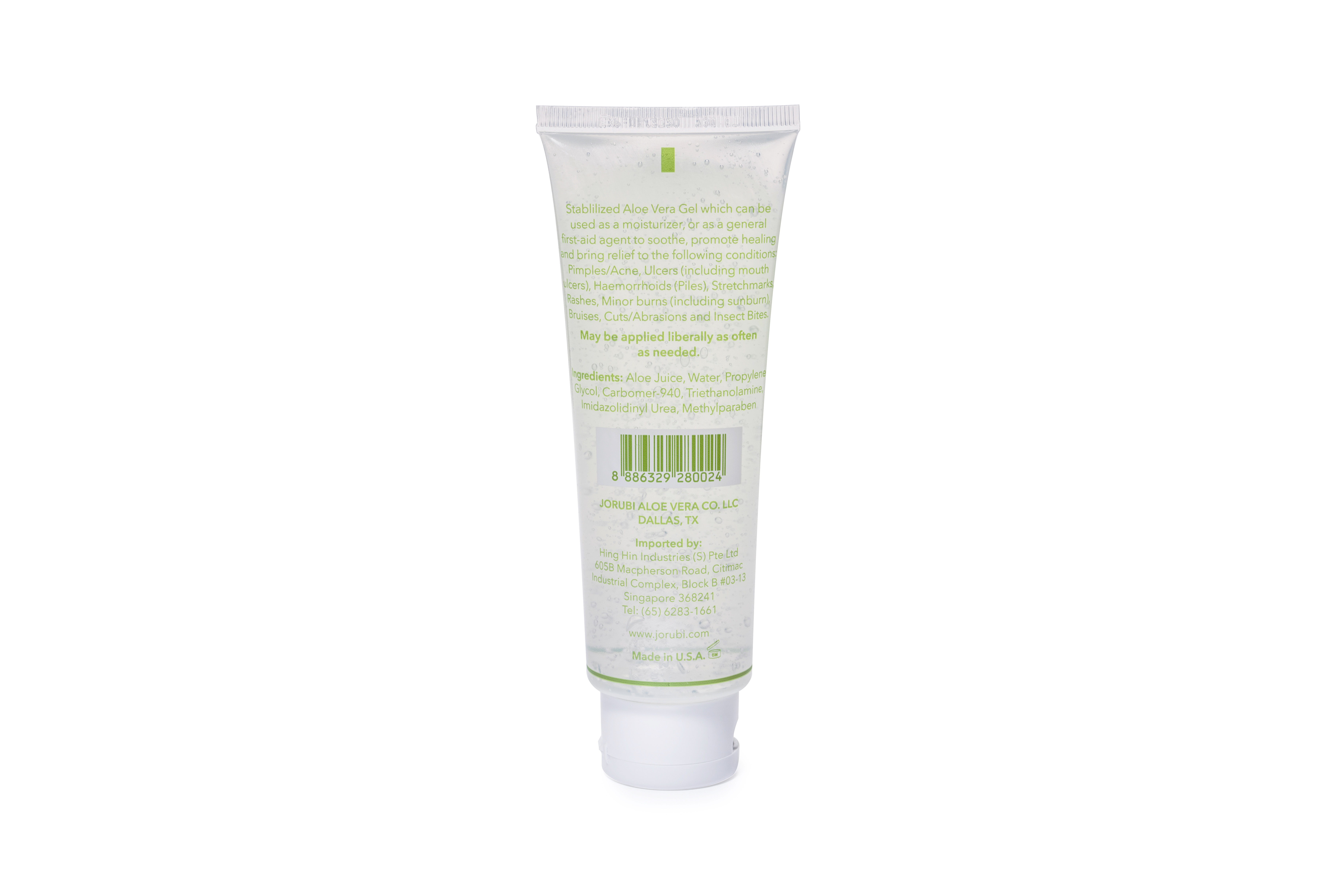 Gel dưỡng ẩm làm dịu da chiết xuất nha đam Jorubi 120ml