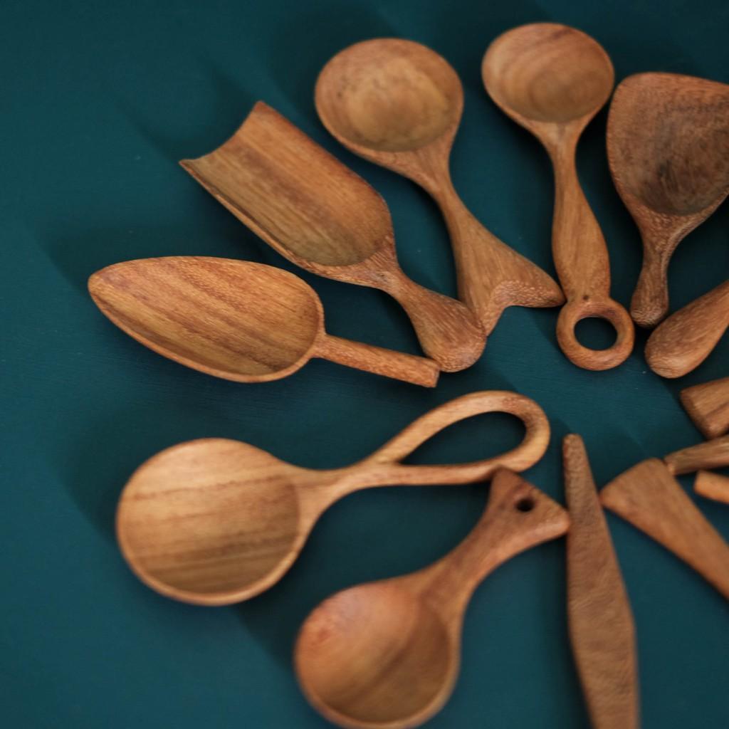 Muỗng gỗ tự nhiên -Thìa gỗ - wooden spoon