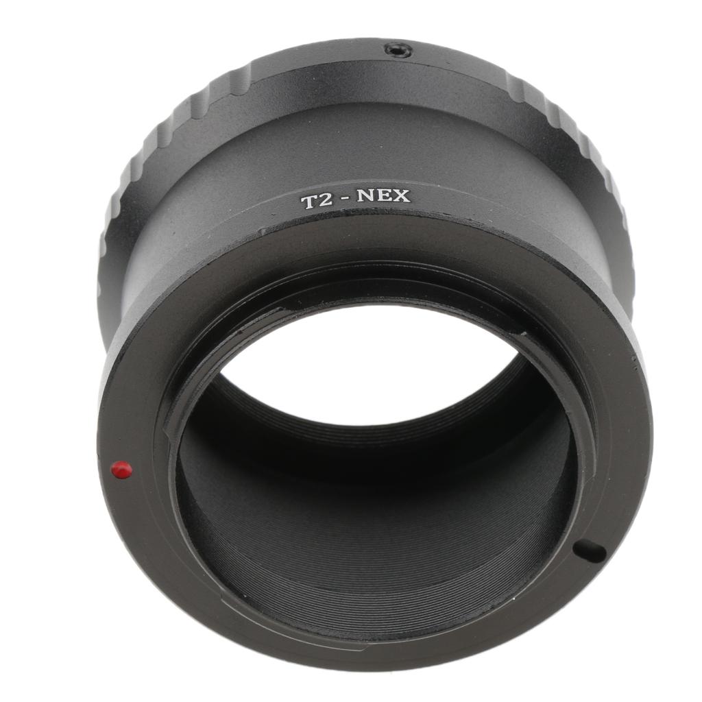 T2 to NEX Lens Mount Adapter Ring for Sony E-mount NEX-7 6 5 A7 A7S A7R II