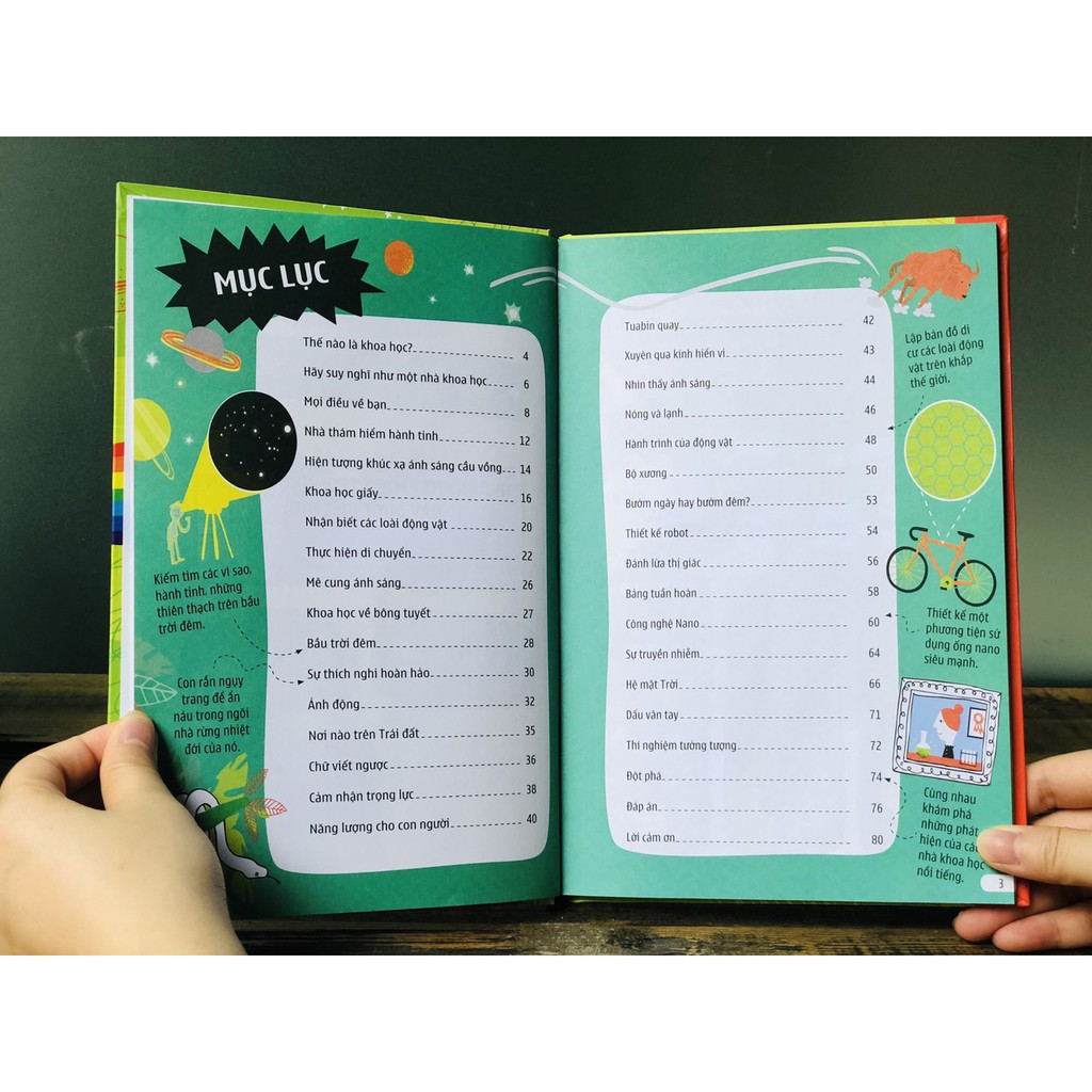 Sách khởi điểm của tư duy toán học kỹ thuật khoa học usborne stem - bộ 3 cuốn, bìa cứng, in màu