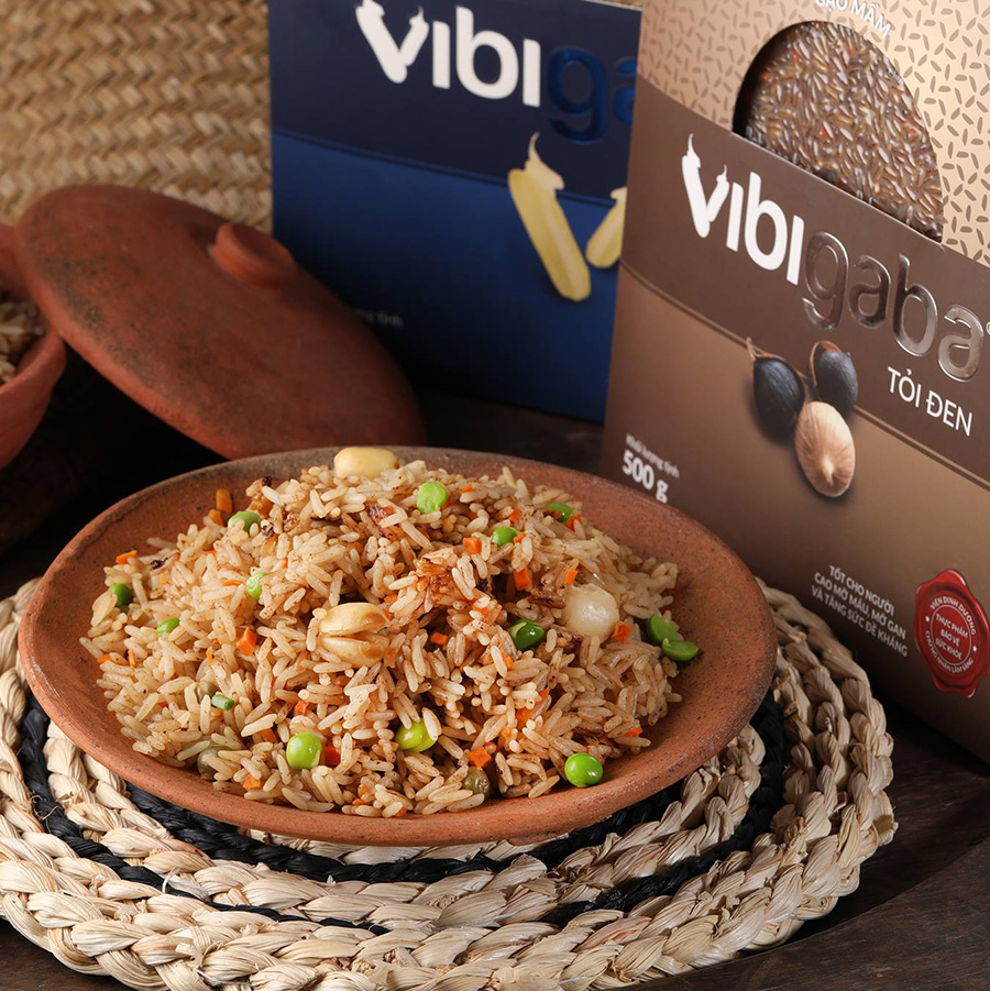Gạo mầm tỏi đen vibigaba 500G