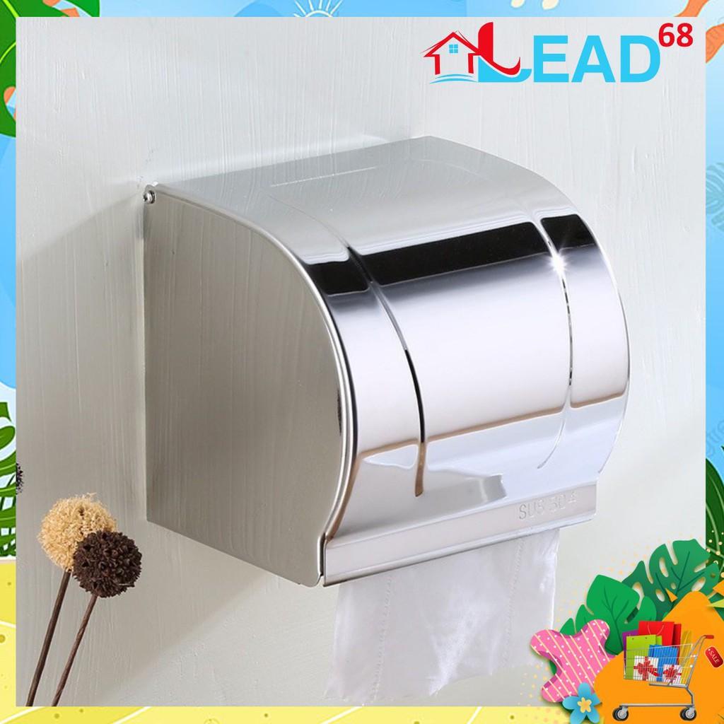 Hộp đựng giấy vệ sinh cao cấp inox 304 gắn tường