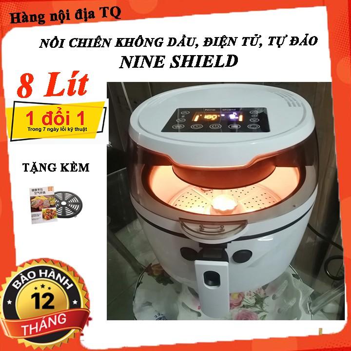 Nồi chiên nướng không dầu 8Lít, Điện tử